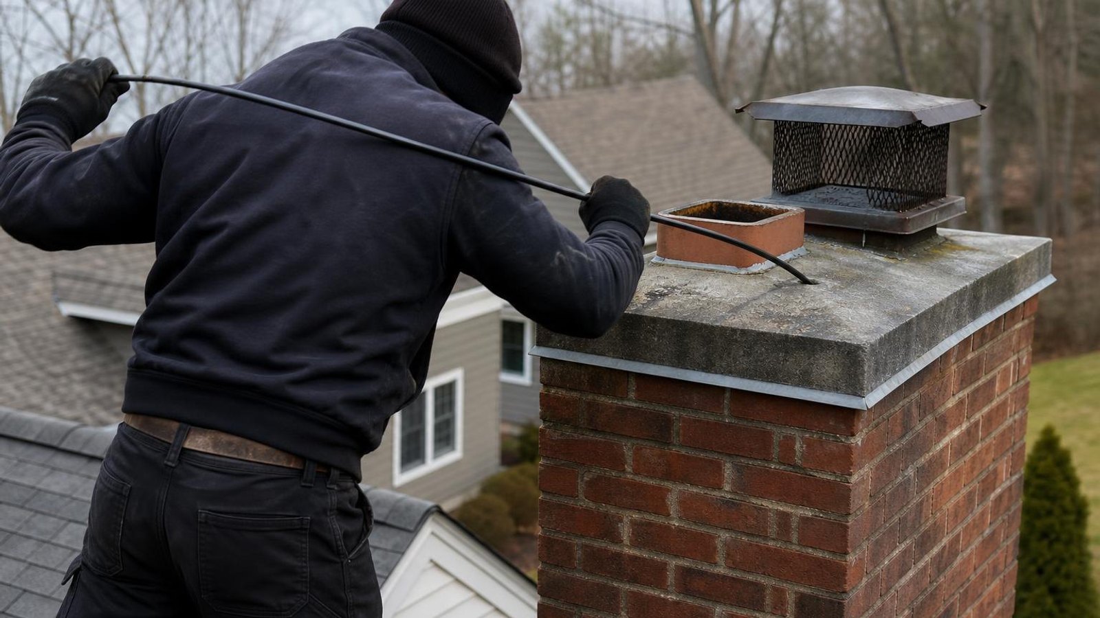 Practical chimney sweep & inspection in Northport